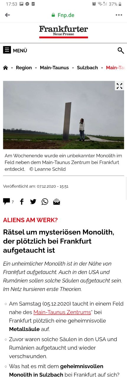 frankfurter monolith