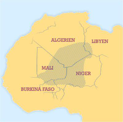 Tuareg Karte 1