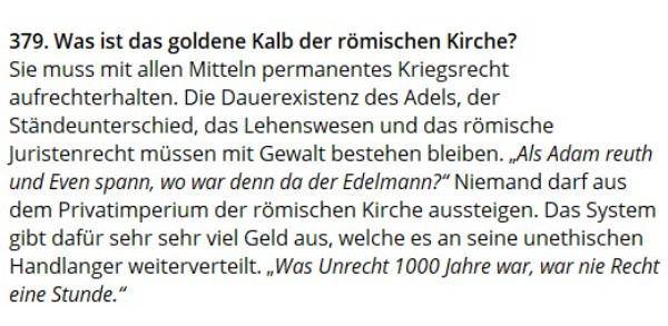Rom schweigt