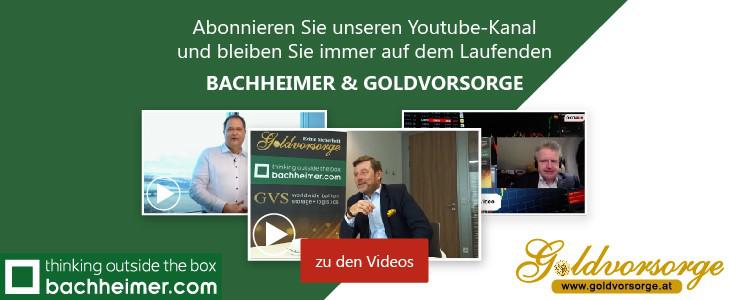 youtube Bachheimer und Goldvorsorge